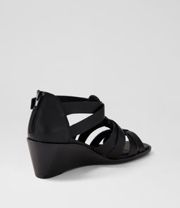 FOSTERY SU BLACK BLACK HEEL LEATHER