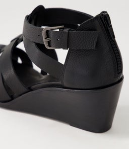 FOSTERY SU BLACK BLACK HEEL LEATHER