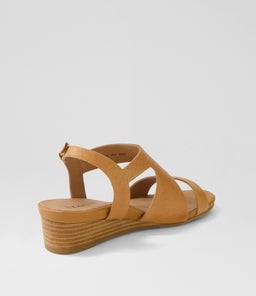 GRACEFULS SU DK TAN LEATHER