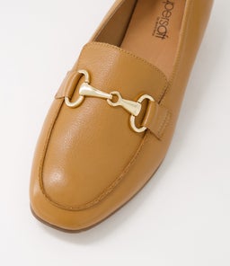 JAM SU DK TAN GOLD CHAIN LEATHER