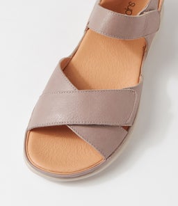 LIZZIE SU MUSHROOM LEATHER