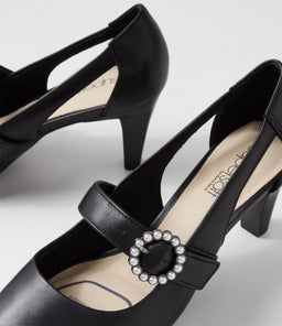 MOOVI SU BLACK LEATHER