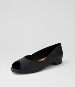 PASSION SU BLACK BLACK HEEL LEATHER
