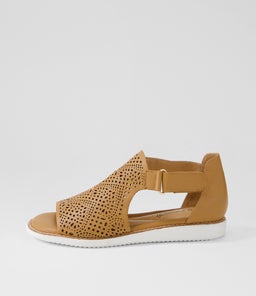 SOONER SU DK TAN LEATHER