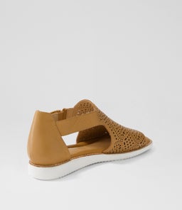 SOONER SU DK TAN LEATHER