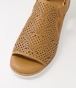 SOONER SU DK TAN LEATHER