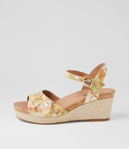 COUSIN SU SANGRIA METALLIC LEATHER