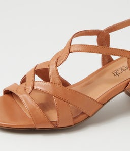 COSTLING SU DK TAN NATURAL HEEL LEATHER