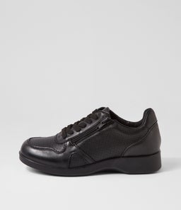 NOURLY SU BLACK LEATHER