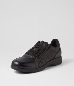 NOURLY SU BLACK LEATHER