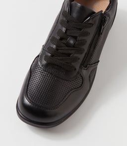 NOURLY SU BLACK LEATHER