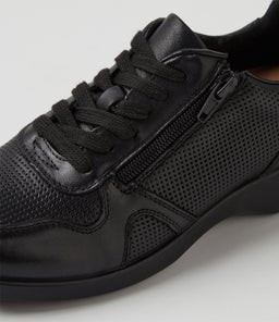 NOURLY SU BLACK LEATHER