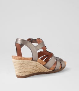AMIIEE SU GUNMETAL LEATHER