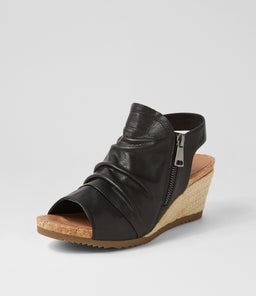 ANELLE SU BLACK LEATHER