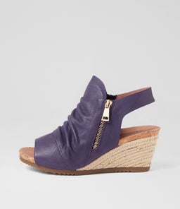 ANELLE SU PURPLE LEATHER
