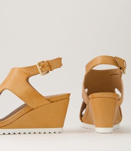 BETHYS SU DK TAN LEATHER