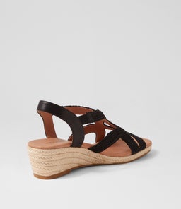 ZOZEE SU BLACK BLACK ROPE LEATHER