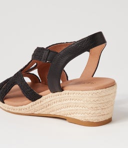 ZOZEE SU BLACK BLACK ROPE LEATHER