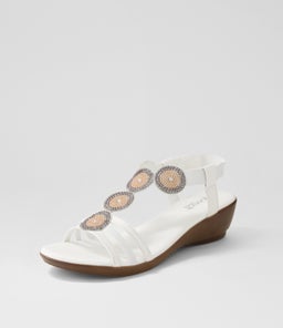 PARIS SU WHITE PEARL LEATHER