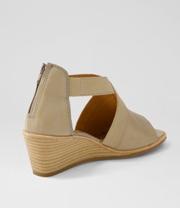 PLAYA SU LT TAUPE LEATHER