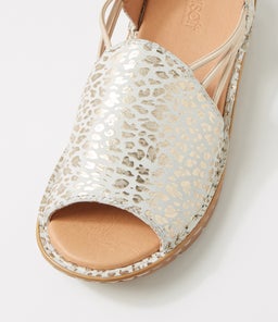BARRINA SU GOLD LEOPARD SHINE LEATHER