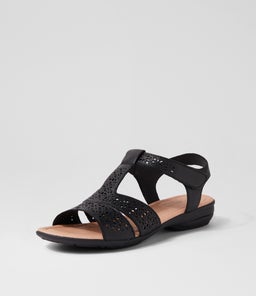BOOM SU BLACK BLACK SOLE LEATHER