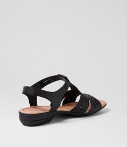 BOOM SU BLACK BLACK SOLE LEATHER