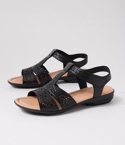 BOOM SU BLACK BLACK SOLE LEATHER