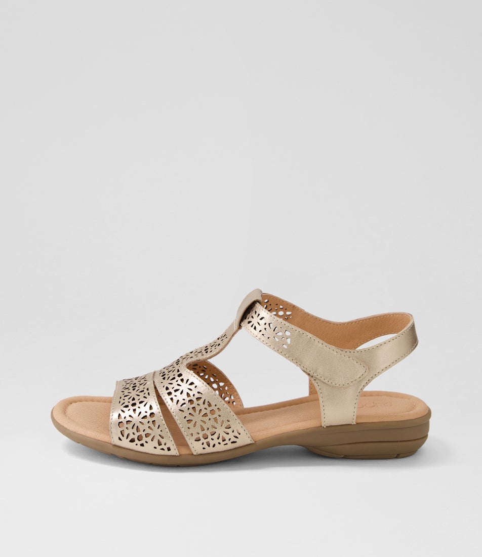 Boom Champagne Gum Leather Sandals Boom Champagne Gum Leather Sandals