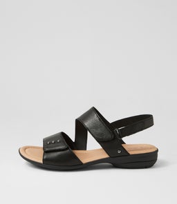 BILLS SU BLACK BLACK SOLE LEATHER
