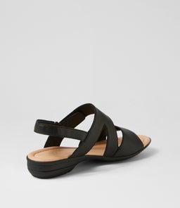 BILLS SU BLACK BLACK SOLE LEATHER