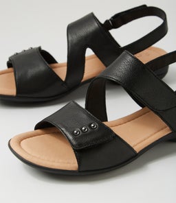 BILLS SU BLACK BLACK SOLE LEATHER