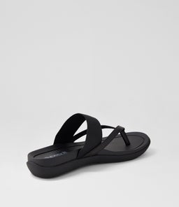 EASSY SU BLACK BLACK LEATHER ELASTIC