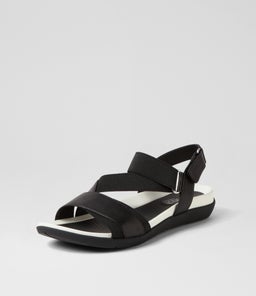 EXILE SU BLACK BLACK LEATHER ELASTIC