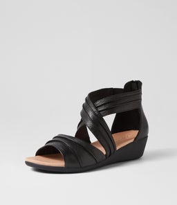 JELLI SU BLACK BLACK SOLE LEATHER
