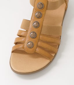 MASON SU DK TAN GUM SOLE LEATHER