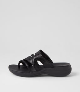 MIA2 SU BLACK LIZARD SUEDE
