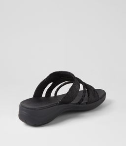 MIA2 SU BLACK LIZARD SUEDE