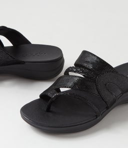 MIA2 SU BLACK LIZARD SUEDE