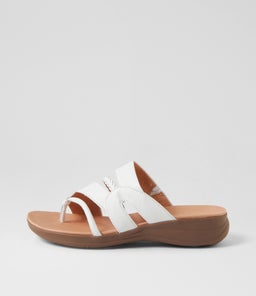 MIA2 SU WHITE GUM SOLE LEATHER