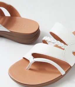 MIA2 SU WHITE GUM SOLE LEATHER