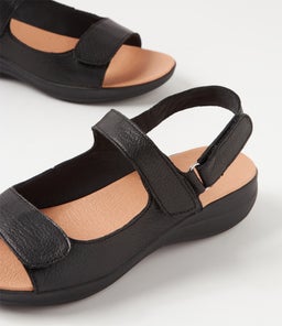 MATIE SU BLACK BLACK SOLE LEATHER