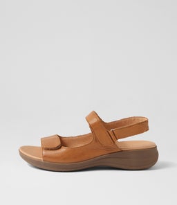 MATIE SU DK TAN GUM SOLE LEATHER