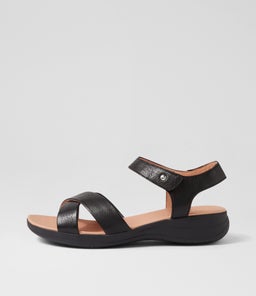 MERRI SU BLACK BLACK SOLE LEATHER