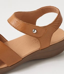 MERRI SU DK TAN GUM SOLE LEATHER