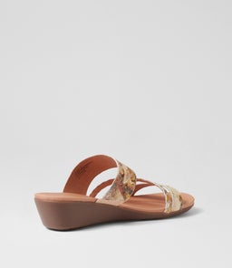 JORJA2 SU SANGRIA METALLIC LEATHER