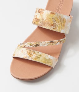 JORJA2 SU SANGRIA METALLIC LEATHER