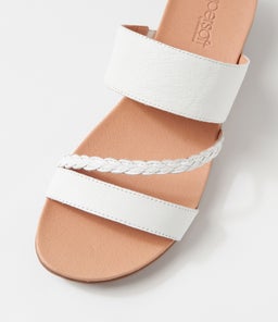 JORJA2 SU WHITE GUM SOLE LEATHER