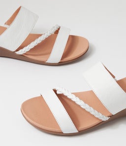 JORJA2 SU WHITE GUM SOLE LEATHER
