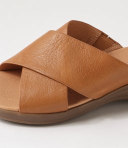MIRROR2 SU DK TAN GUM SOLE LEATHER